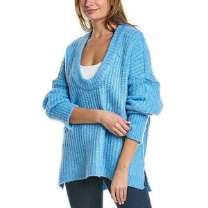 Free People Bell V-Neck Sweater - XS